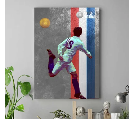 Escape to Victory Ossie Ardiles Iconic Image Canvas Print