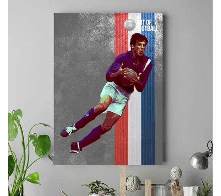 Escape to Victory Sylvester Stallone Hatch Iconic Image Canvas Print