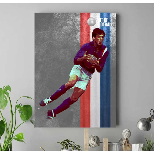 Escape to Victory Sylvester Stallone Hatch Iconic Image Canvas Print