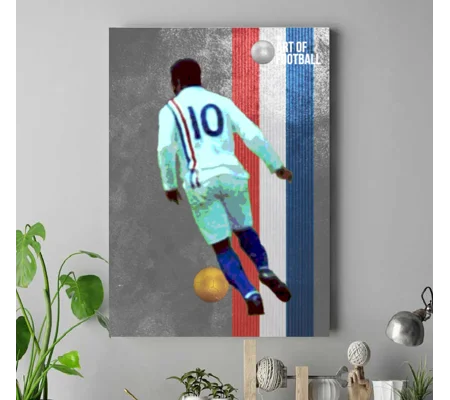 Escape to Victory Pele Iconic Image Canvas Print