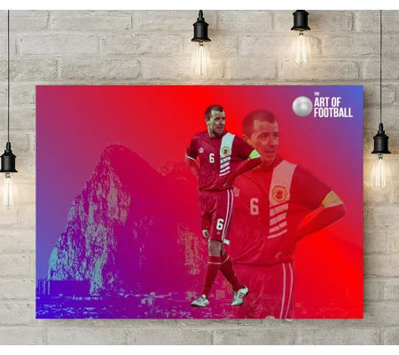Gibraltar Roy Chipolina Pop-art Canvas Print