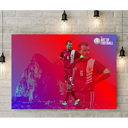Gibraltar Roy Chipolina Pop-art Canvas Print