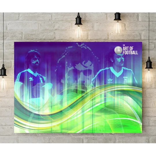 Ipswich John Wark Legend Canvas Print