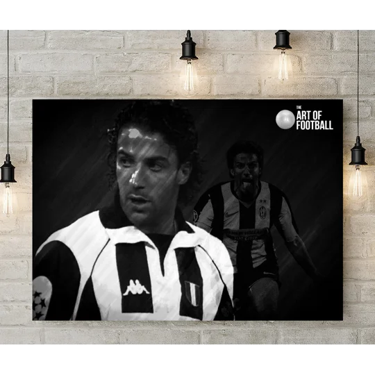 Juventus FC Alessandro Del Piero Iconic Legend Canvas Print