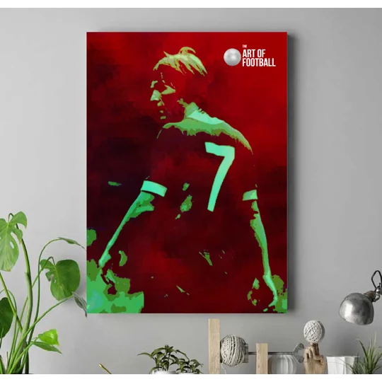 Liverpool King Kenny Dalglish Iconic Canvas Print | Reds Wall Art