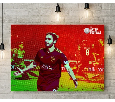 Livingston FC Scott Pittman Pop-art Canvas Print