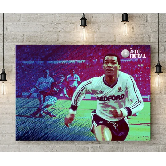 Luton Brian Stein Iconic 1988 League Cup Winner Canvas Print