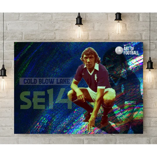 Millwall Barry Kitchener Legend Canvas Print