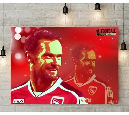 Morecambe Stewart Drummond Club Legend Canvas Print