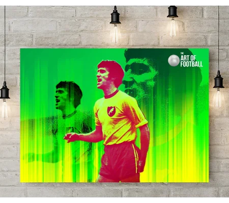 Norwich Duncan Forbes Legend Pop-art Canvas Print