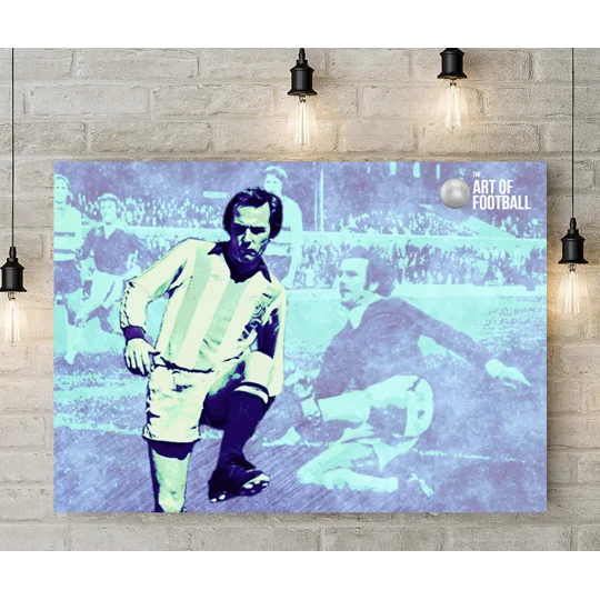 Peterborough Tommy Robson Iconic Legend Canvas Print