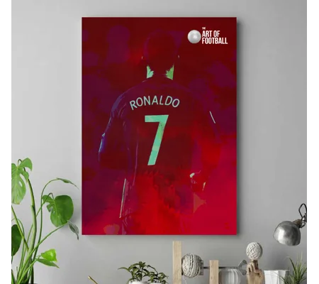Portugal Cristiano Ronaldo No7 Canvas Print