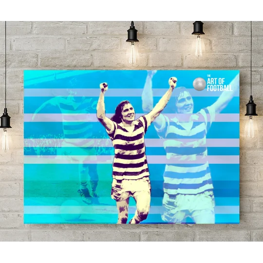 Man Friday | Reading Robin Friday-Inspired Football Canvas Wall Art