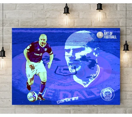 Rochdale Gary Jones Pop-art Canvas Print