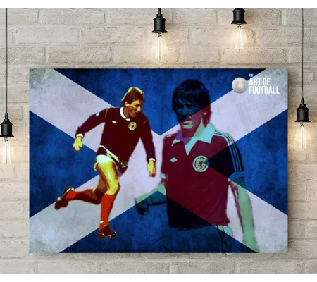 Scotland Kenny Dalglish Iconic Legend Pop-art Canvas Print