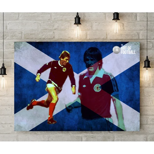 Scotland Kenny Dalglish Iconic Legend Pop-art Canvas Print