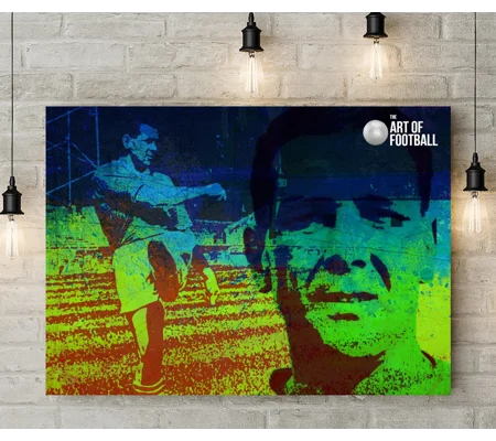 Shrewsbury Town FC Arthur Rowley Iconic Legend Canvas Print