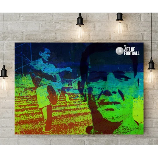 Shrewsbury Town FC Arthur Rowley Iconic Legend Canvas Print