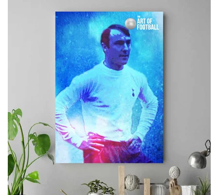 Tottenham Hotspur FC Jimmy Greaves Iconic Legend Canvas Print