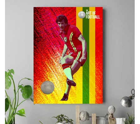 Wales John Toshack Iconic Canvas Print