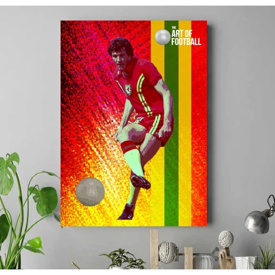 Wales John Toshack Iconic Canvas Print