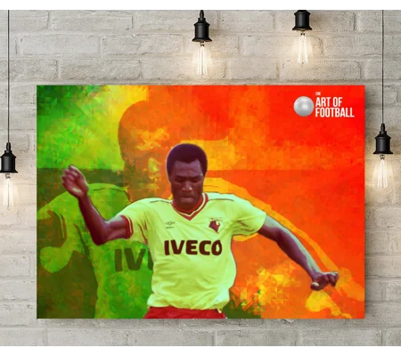Watford FC Luther Blissett Legend Pop-art Canvas Print