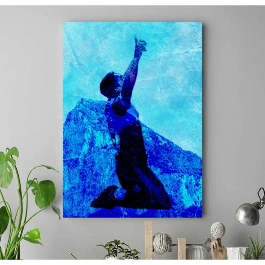 Wycombe-inspired Tjay De Barr Gibraltar football canvas print