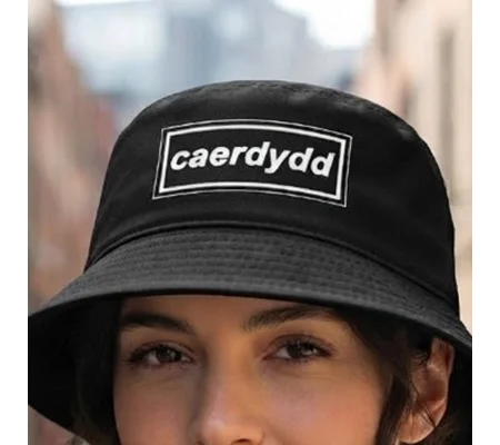 Cardiff Caerdydd Retro 90s Bucket Hat – Cardiff-Inspired