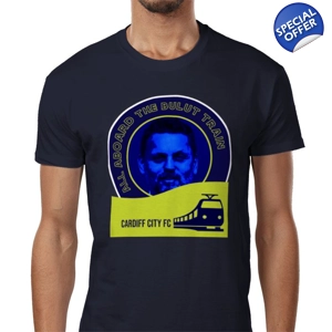 Cardiff Bulut Train Blue T-Shirt