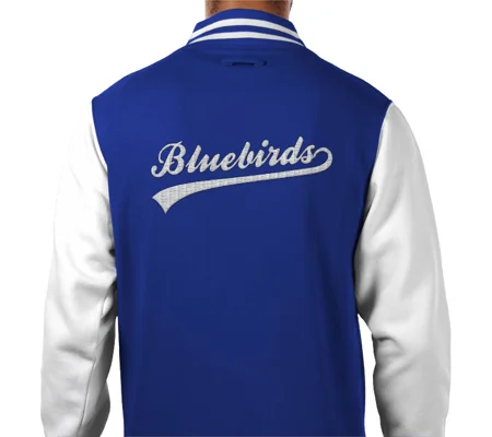 Bluebirds Retro Style Varsity Jacket | Vintage Style