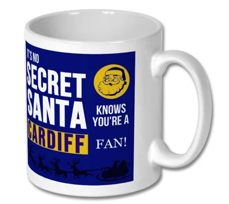 Cardiff Secret Santa Christmas Gift Mug
