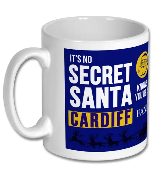 Cardiff Secret Santa Christmas Gift Mug