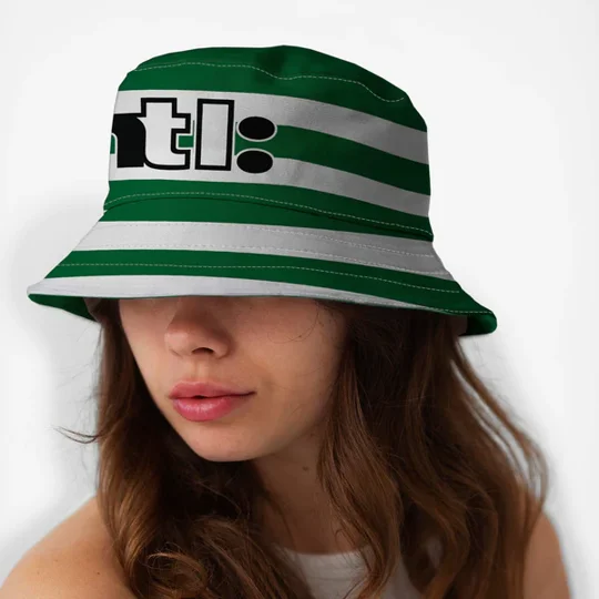 Celtic 2001 home-inspired retro football bucket hat