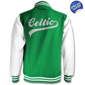 Celtic Retro Style Varsity Jacket