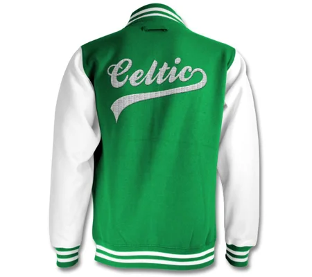 Celtic Retro Style Varsity Jacket