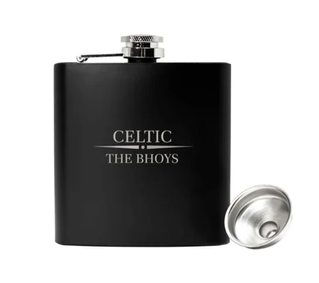 Bhoys 6oz Luxury Hip Flask | Celtic-Inspired Football Gift