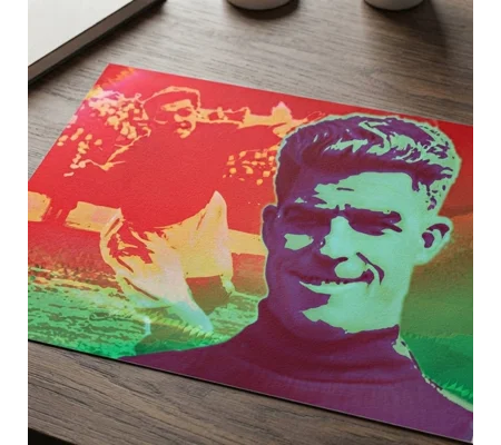 Charlton-Inspired Bartram Football Tribute Artwork Digital Print