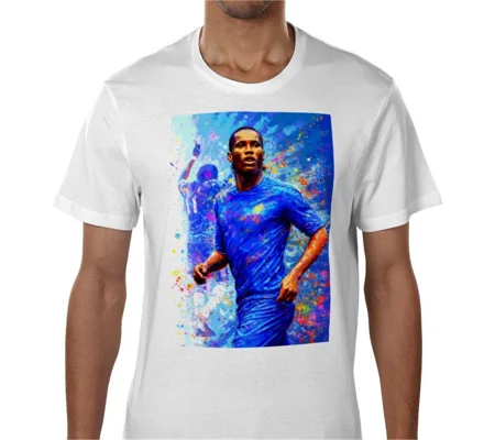 Chelsea Drogba Creative Football T-Shirt | Soccer Tee
