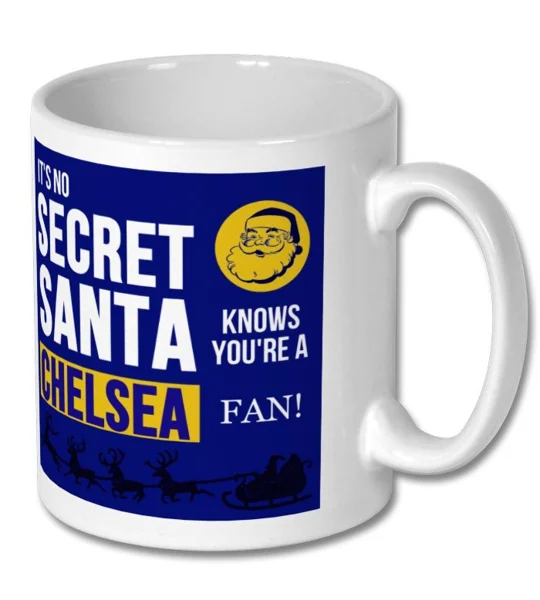 Chelsea Secret Santa Christmas Gift Mug