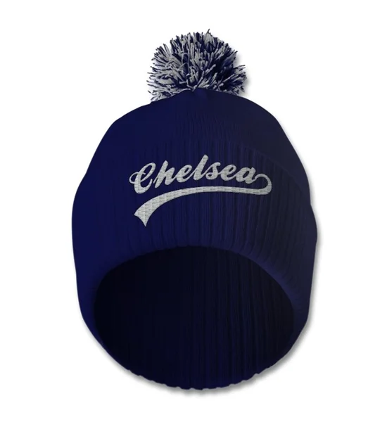 Chelsea Retro-Style Bobble Hat