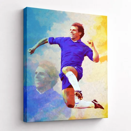 Zola Magic Box Canvas Print | Chelsea Inspired Football Wall Art