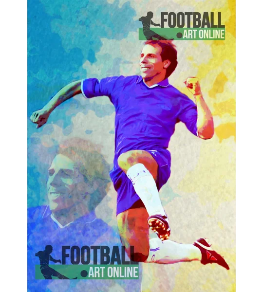 Zola Magic Box Poster Print | Chelsea Inspired Football Wall Art