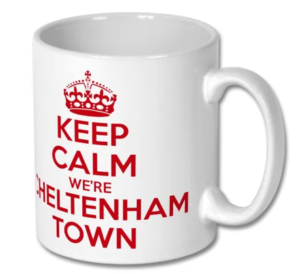 Cheltenham Town Fc Keep Calm Mug