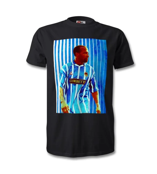 Chester FC Cyrille Regis T-Shirt Black