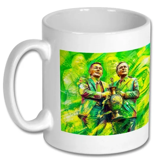 Clough and Taylor Derby-Inspired Football Legends Art Mug
