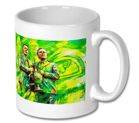 Clough and Taylor Derby-Inspired Football Legends Art Mug
