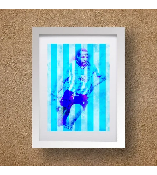 Coventry Cyrille Regis Framed Print