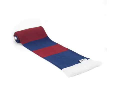 Crystal Palace Colours Retro Style Football Bar Scarf