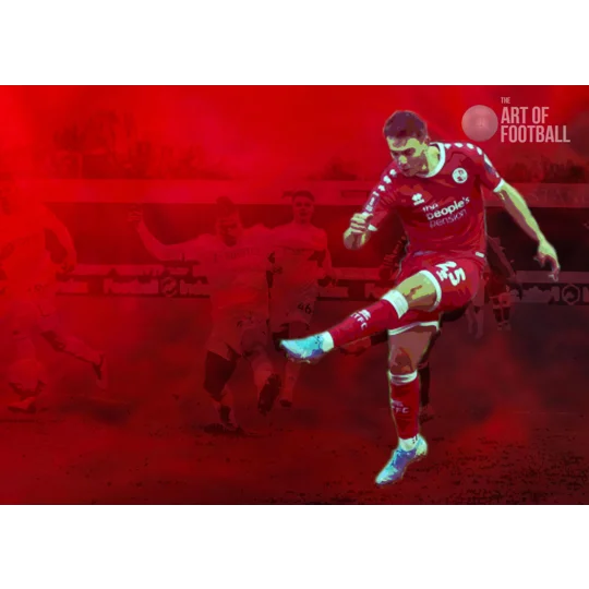 Crawley Nick Tsaroulla Iconic FA Cup Digital Print