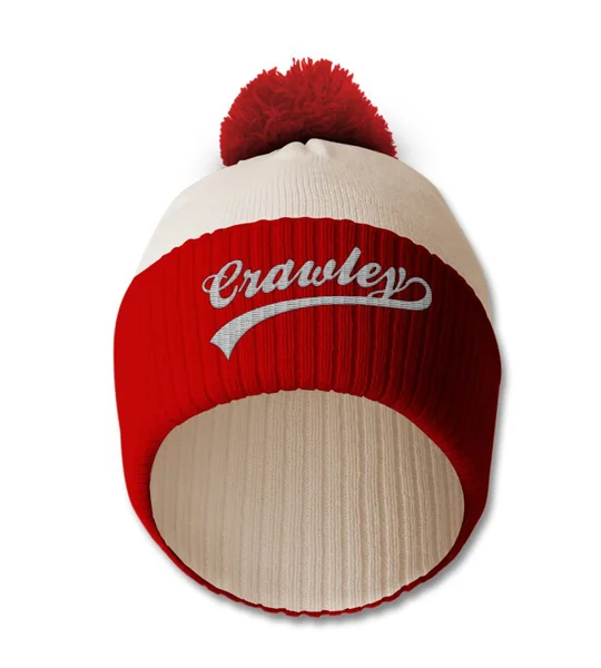 Crawley Retro-Style Bobble Hat